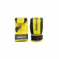 перчатки боксерские reebok retail boxing mitts - yellow rscb-11132yl