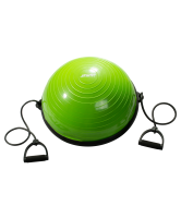 полусфера starfit "bosu" gb-501 с эспандерами, с насосом, зеленая