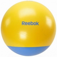 гимнастический мяч двухцветный 75 см reebok rab-40017cy