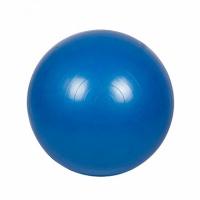 мяч гимнастический для фитнеса 75см armed с авс l 0775b с насосом, синий
