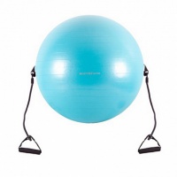 мяч гимнастический с эспандером body form bf-gbe01ab d=55 см.