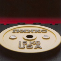 калиброванный олимпийский диск d51мм ivanko ocb-15kg желтый