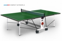 теннисный стол start line compact outdoor-2 lx green