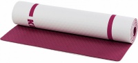 коврик для йоги, бордовый/жемчужно-белый kettler 7351-100