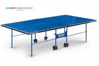 теннисный стол game outdoor без сетки - стол всепогодный для открытых площадок и помещений