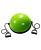 полусфера starfit "bosu" gb-501 с эспандерами, с насосом, зеленая