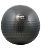 мяч гимнастический полумассажный gb-201 75 см, антивзрыв, серый