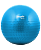 мяч гимнастический полумассажный gb-201 75 см, антивзрыв, синий