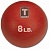 медицинский мяч 3,60 кг body solid bstmb8 красный